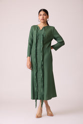 Tessa Dress - Pine Green